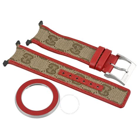 gucci strap for watches|Gucci interchangeable watch straps.